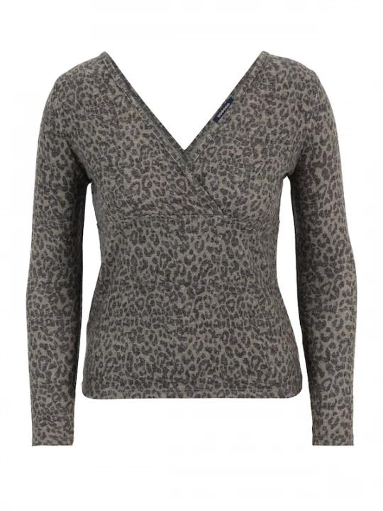 Foto van product BONOBO Shirt taupe / zwart