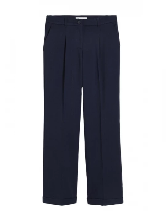 Foto van product bonprix Bandplooibroek donkerblauw
