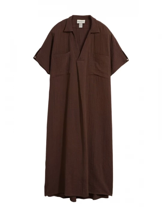 Foto van product bonprix Blousejurk bruin