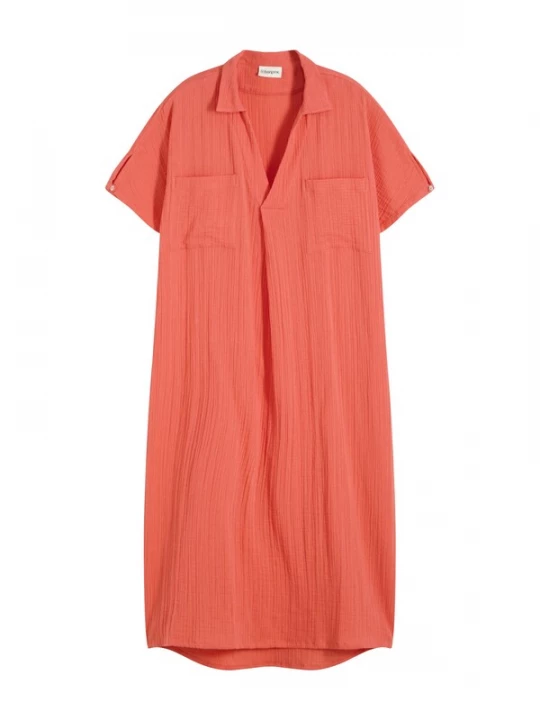 Foto van product bonprix Blousejurk zalm roze