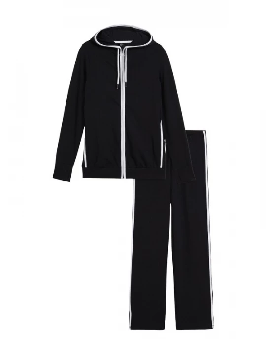 Foto van product bonprix Joggingpak zwart / wit