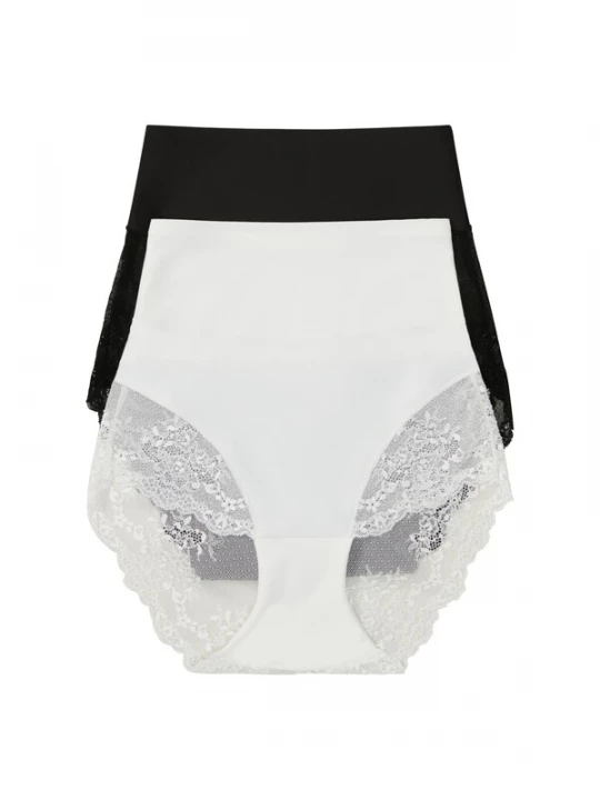 Foto van product bonprix Shapingslip zwart / wit