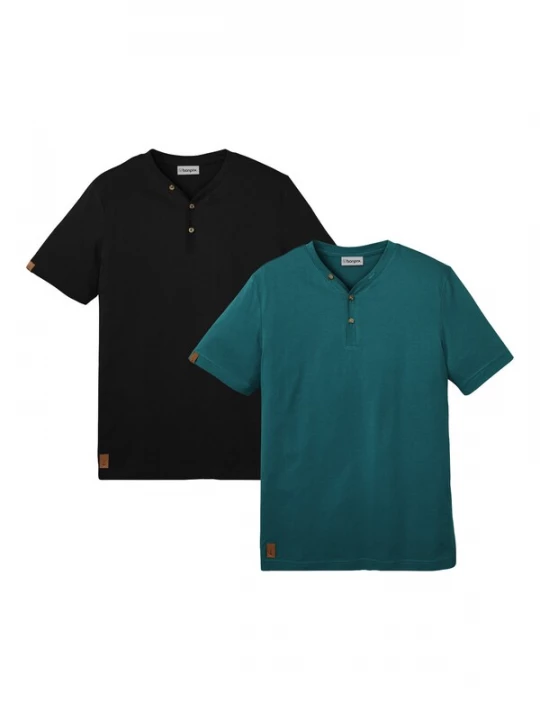 Foto van product bonprix Shirt petrol / zwart