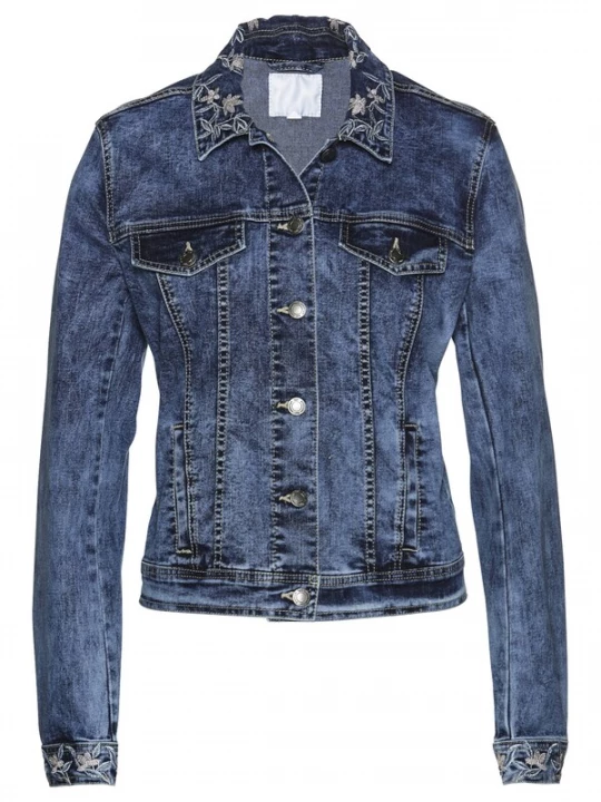 Foto van product bonprix Tussenjas blauw denim / lichtblauw / donkerblauw / greige
