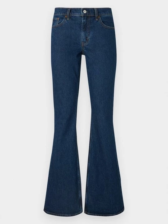 Foto van product Bootcut jeans Abercrombie & Fitch donkerblauw denim