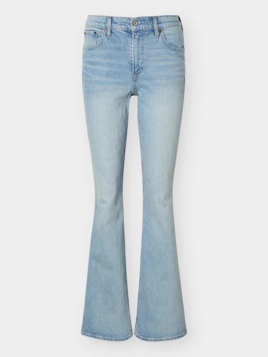 Foto van product Bootcut jeans Abercrombie & Fitch lichtblauw denim