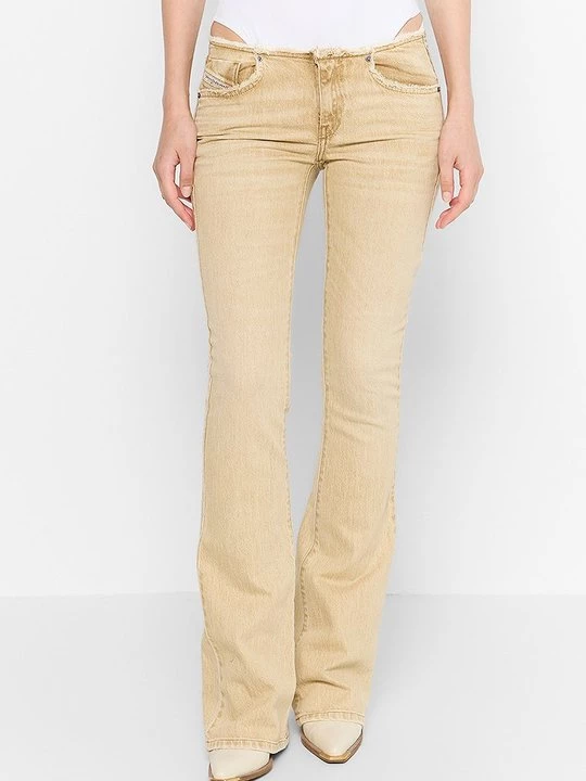 Foto van product Bootcut jeans Diesel beżowy
