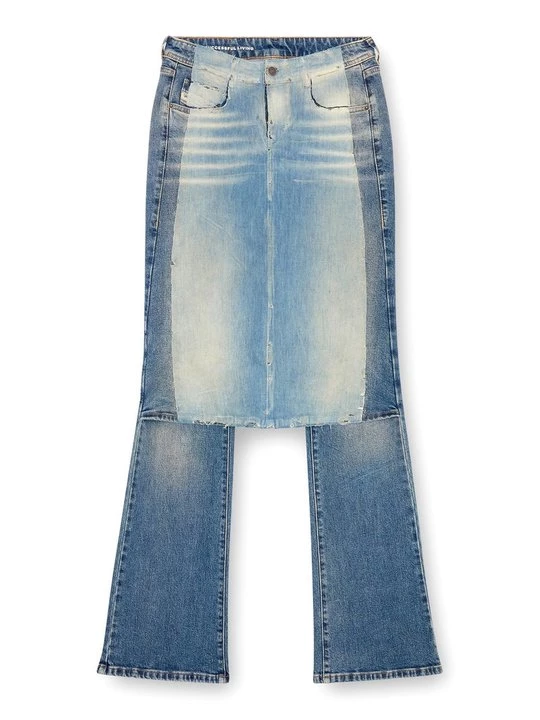 Foto van product Bootcut jeans Diesel blauw