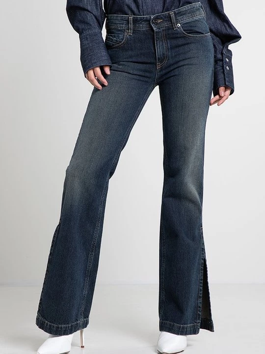 Foto van product Bootcut jeans Diesel donkerblauw