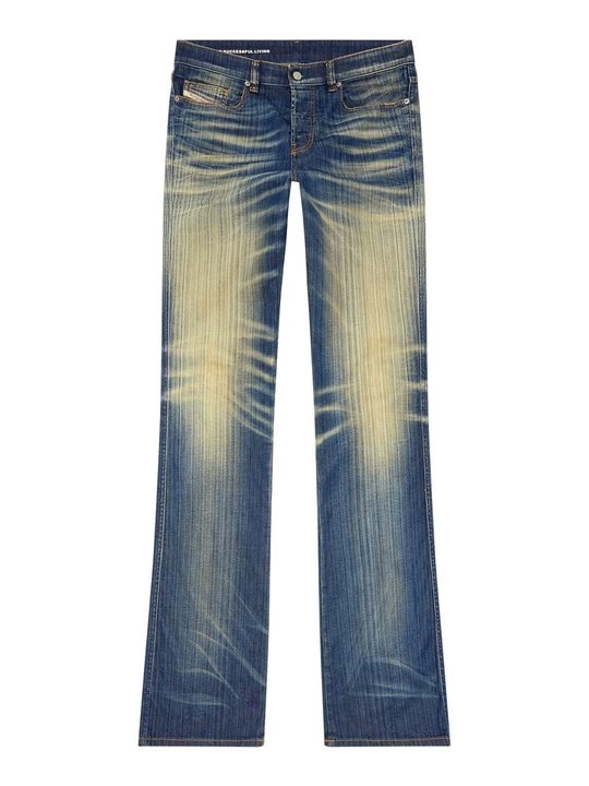 Foto van product Bootcut jeans Diesel donkerblauw