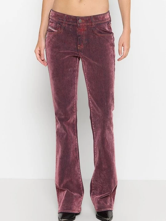 Foto van product Bootcut jeans Diesel donkerrood