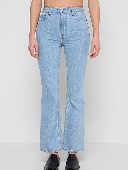 Foto van product Bootcut jeans Ganni lichtblauw