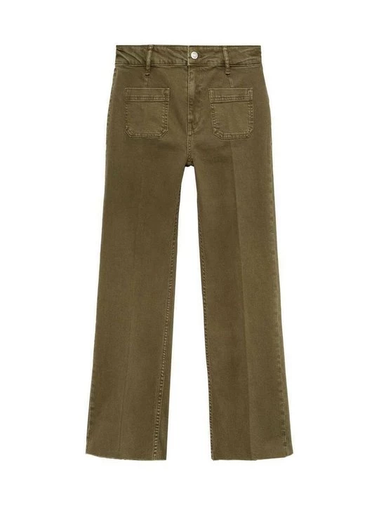 Foto van product Bootcut jeans Mango kaki