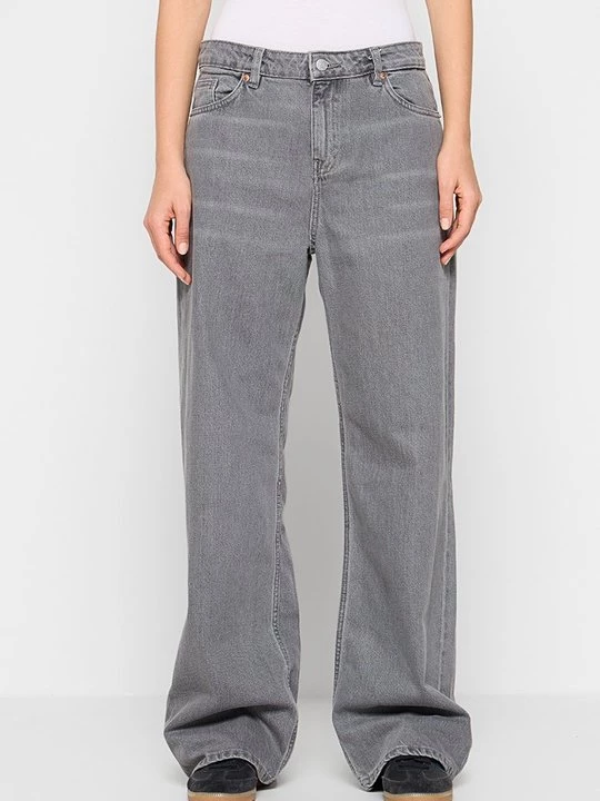 Foto van product Bootcut jeans Monki lichtgeel
