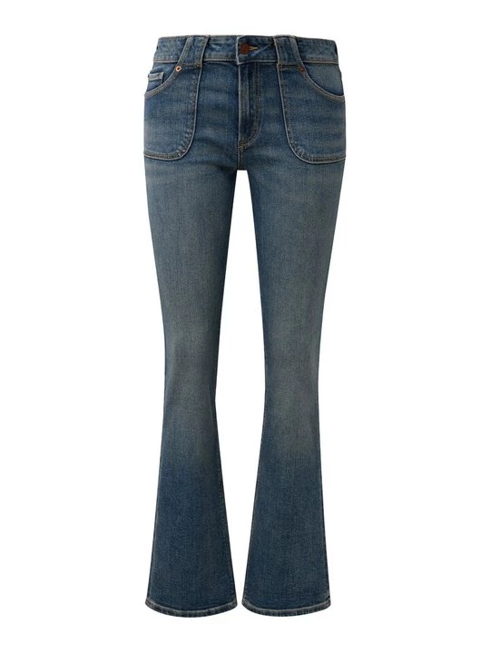 Foto van product Bootcut jeans QS donkerblauw denim