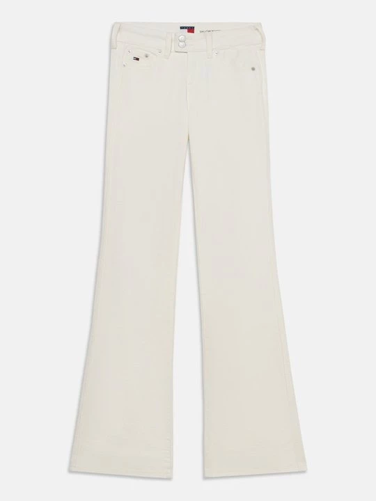 Foto van product Bootcut jeans Tommy Hilfiger wit