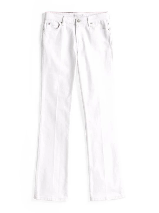 Foto van product Bootcut jeans Tommy Hilfiger wit