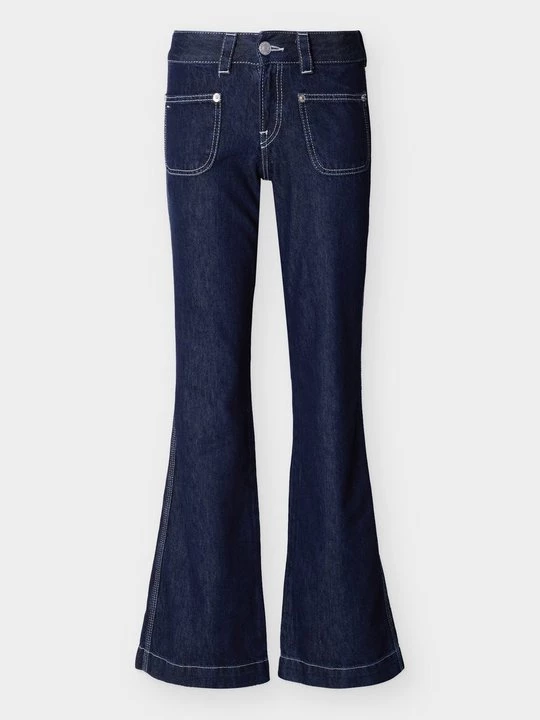 Foto van product Bootcut jeans Tommy Jeans donkerblauw denim