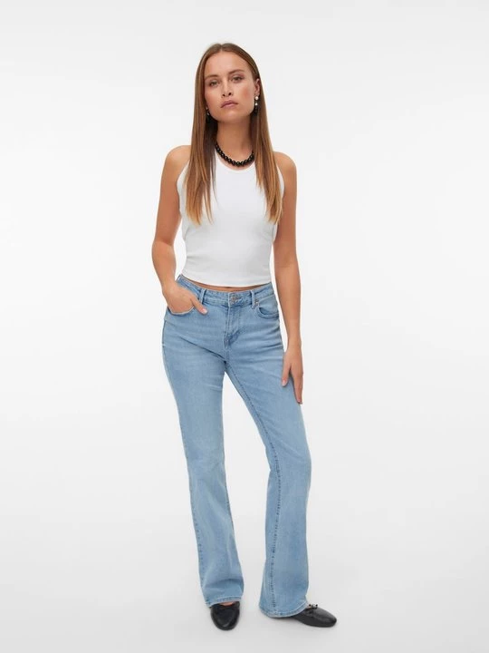 Foto van product Bootcut jeans Vero Moda lichtblauw denim