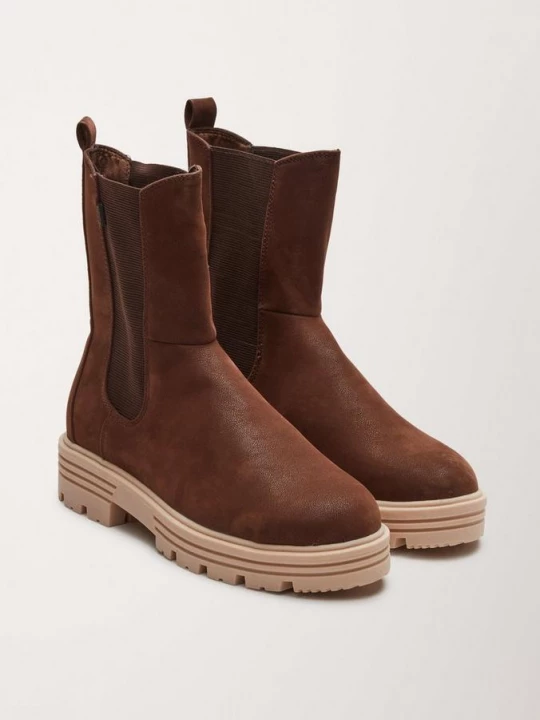 Foto van product Boots met elastische inzet s.Oliver bruin
