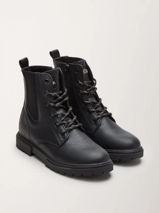Foto van product Boots met elastische inzet s.Oliver zwart
