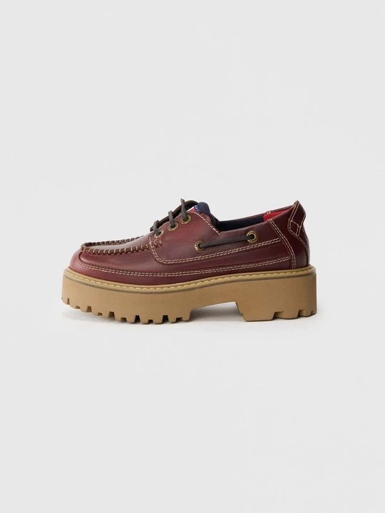 Foto van product Bootschoenen Tommy Jeans cognac