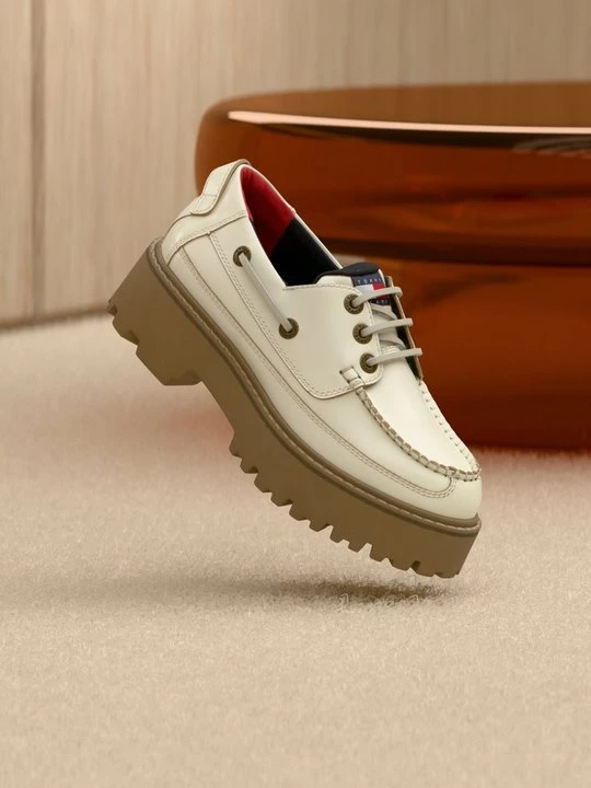 Foto van product Bootschoenen Tommy Jeans wit