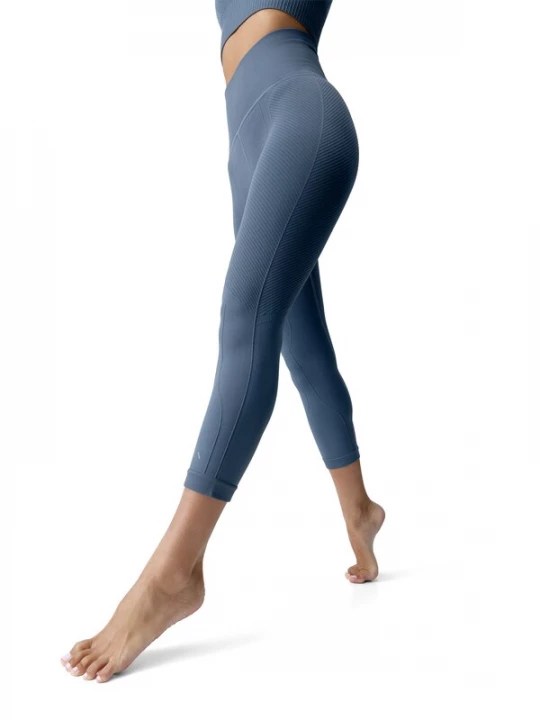 Foto van product Born Leggings ' Devika ' blauw gemêleerd