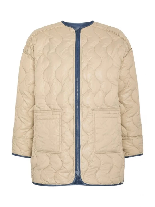 Foto van product Born Tussenjas 'Yasu' beige / blauw