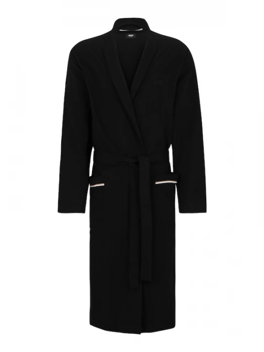 Foto van product BOSS Badjas lang 'Robe' zwart