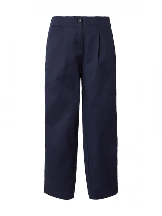 Foto van product BOSS Bandplooibroek 'Taquina' navy