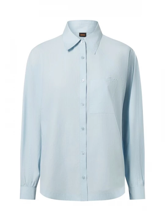 Foto van product BOSS Blouse 'Belska' lichtblauw