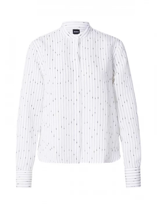 Foto van product BOSS Blouse 'Bertyna' zwart / wit