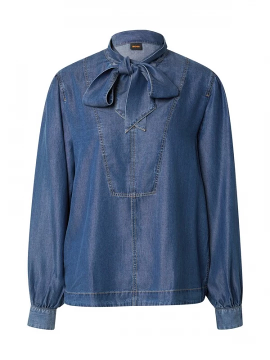 Foto van product BOSS Blouse 'C_Betilla' blauw denim