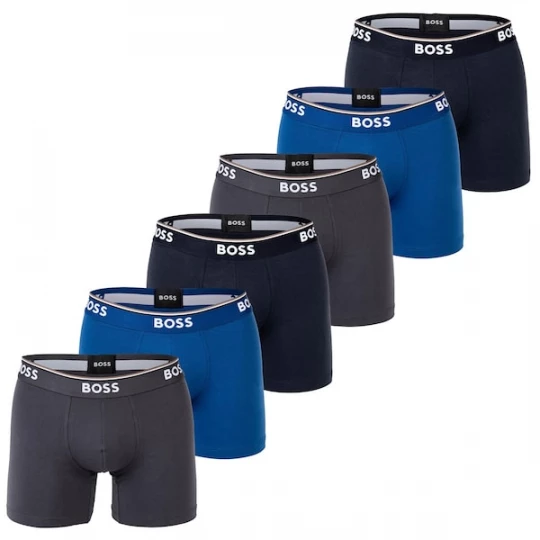 Foto van product BOSS Boxershorts blauw / grijs