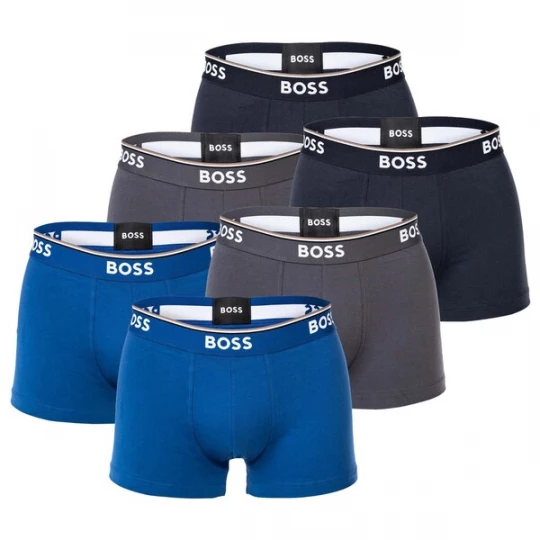 Foto van product BOSS Boxershorts blauw / grijs / wit