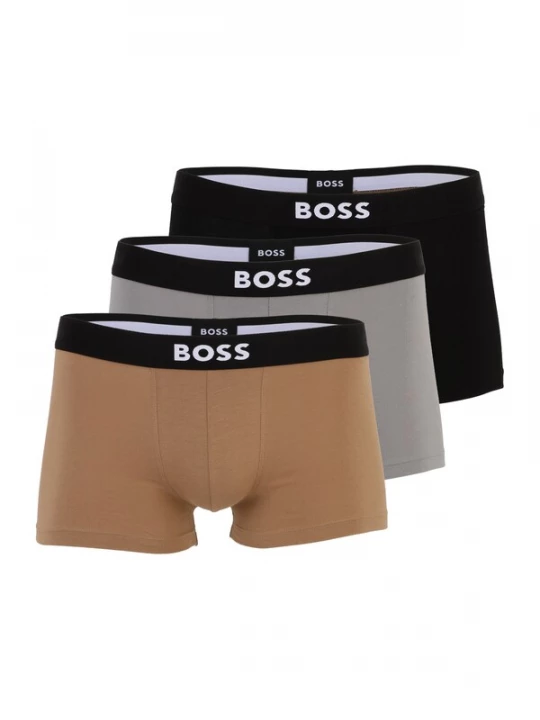 Foto van product BOSS Boxershorts 'David Beckham' lichtbruin / grijs / zwart / wit