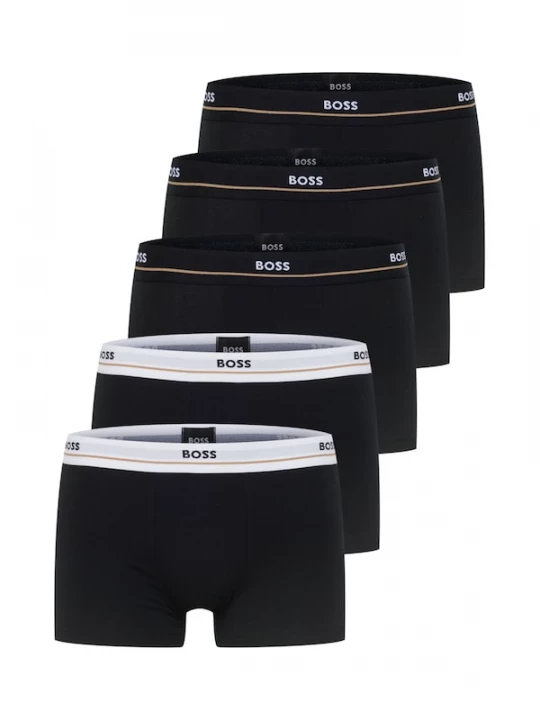 Foto van product BOSS Boxershorts 'Essential' zwart / wit