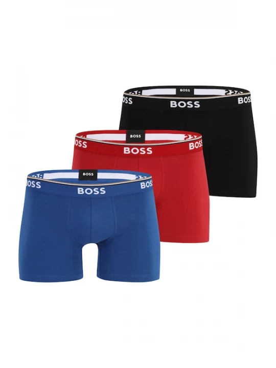 Foto van product BOSS Boxershorts 'Power' blauw / rood / zwart / wit
