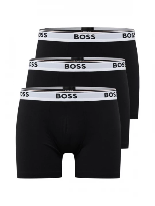 Foto van product BOSS Boxershorts 'Power' lichtgrijs / zwart / wit