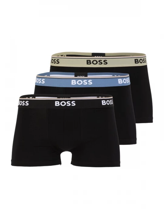 Foto van product BOSS Boxershorts 'Power' opaal / lichtgroen / zwart / wit