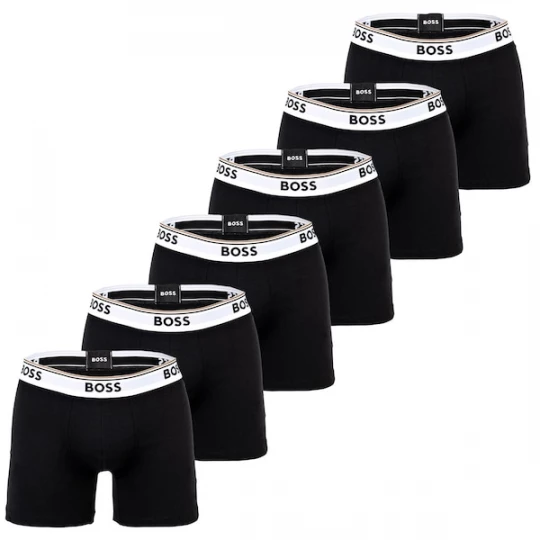 Foto van product BOSS Boxershorts zwart / wit