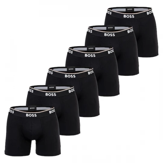Foto van product BOSS Boxershorts zwart / wit
