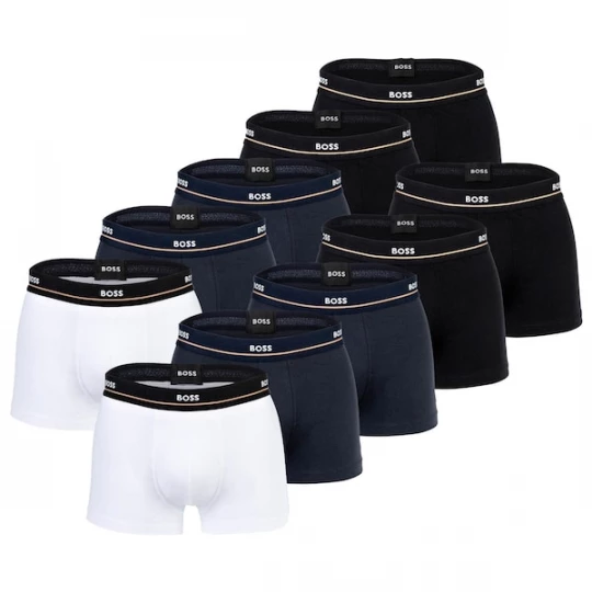 Foto van product BOSS Boxershorts zwart / wit