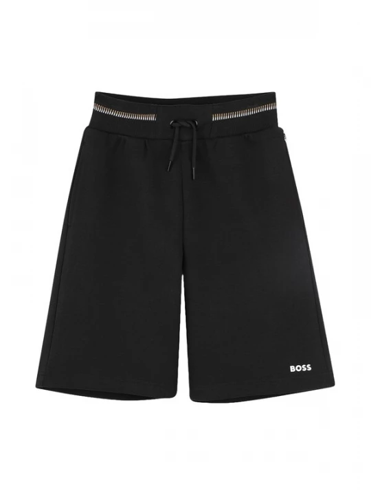 Foto van product BOSS Broek 'Bermuda nero per bambino' zwart