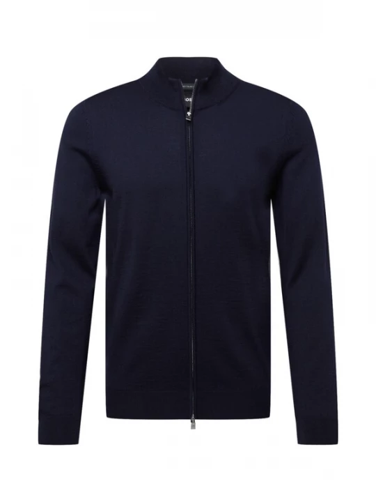 Foto van product BOSS Gebreid vest 'Balonso' donkerblauw
