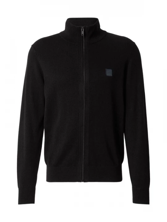 Foto van product BOSS Gebreid vest 'Kano' marine / donkergrijs