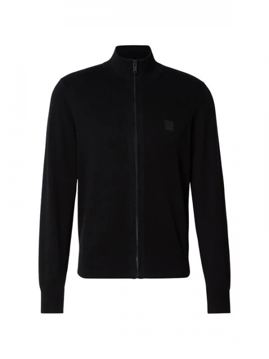 Foto van product BOSS Gebreid vest 'Kano' zwart