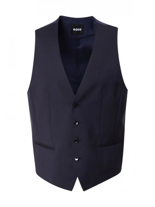 Foto van product BOSS Gilet 'H-Huge' navy