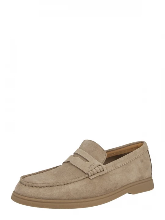 Foto van product BOSS Instappers 'Sienne' donkerbeige